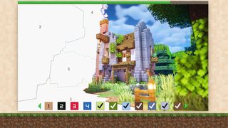 House Coloring by Number - Screenshot 3