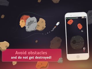 Softnauts The Game - asteroids - Screenshot 1