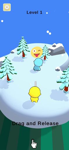 Snow Ball Fight 3D - Screenshot 1