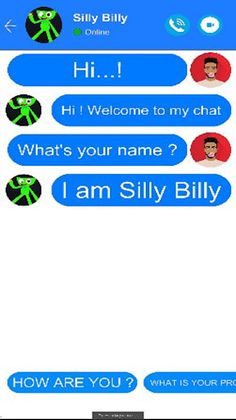 Silly Billy Fake Video Call - Screenshot 1