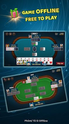 Phỏm - Tá Lả Offline - Screenshot 2