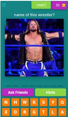 WWE Wrestlers Quiz - Screenshot 3
