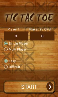 Tic Tac Toe ( X / O ) - Screenshot 1