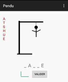 Pendu - Screenshot 1