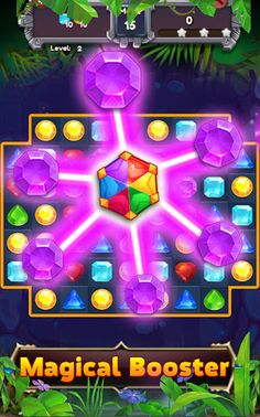 Jewel Island: Match-3 - Screenshot 1