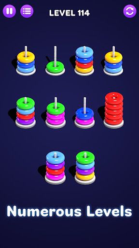 Color Ring Sorting Puzzle - Screenshot 3