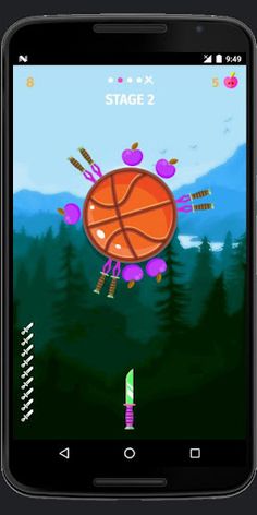 Knife Flip - Knives Hitting Ga - Screenshot 1