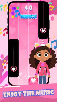 Gabby's Dollhouse Piano Tiles - Screenshot 3