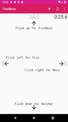 FizzBuzz Swipe - Screenshot 2