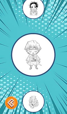 Demon Slayer Coloring Book! - Screenshot 3