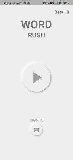 Word Rush - Screenshot 1