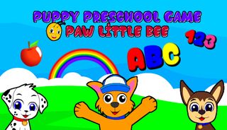 Puppy Preschool Games Paw  Bee - Screenshot 1
