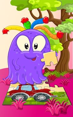 Coloring Pages and Puzzles Kid - Screenshot 2