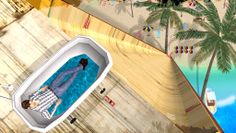 Wheels on Impossible Ramp - Screenshot 2