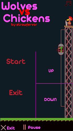 Wolves vs Chickens - Screenshot 1