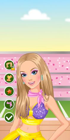 Cheerleader Dress Up - Screenshot 3