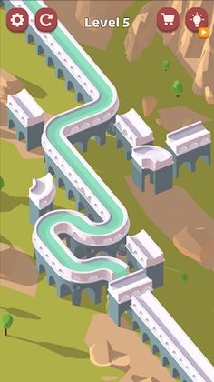 Aqua Flow Rotate Puzzle - Screenshot 1