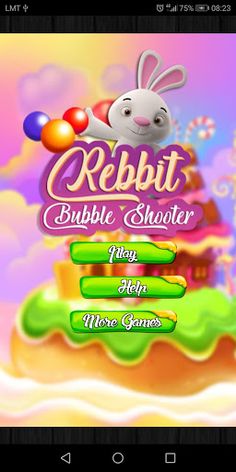 Rabbit Bubble Shooter - Screenshot 1