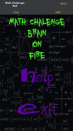 Math challenge- Brain on fire - Screenshot 1