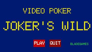 Video Poker - Jokers Wild - Screenshot 1