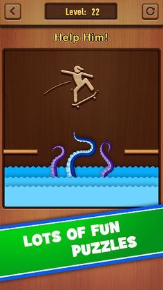WoodStickman:PuzzleDraw - Screenshot 1