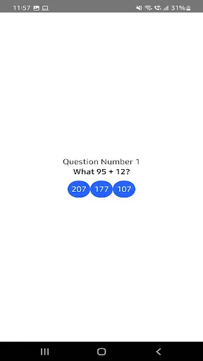 Math Quiz - Screenshot 3