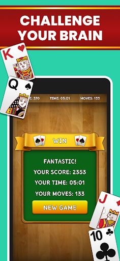 Solitaire Vintage Klondike - Screenshot 3