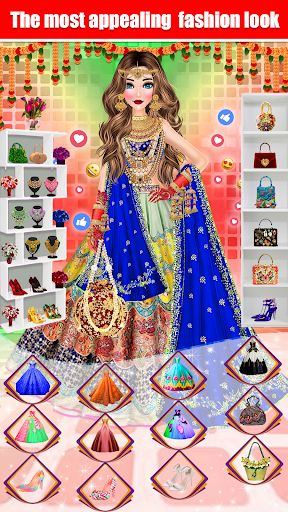 Wedding Makeup Doll Dress Up - Screenshot 3