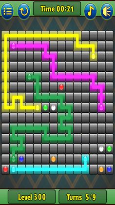 Glow Lines - Connect Game - Screenshot 1