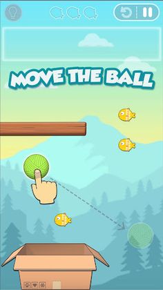 Cat Bounce - Physics Puzzles - Screenshot 1