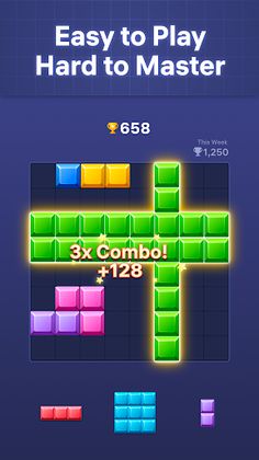 Block Crush - puzzle game - Screenshot 3