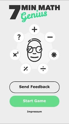 7 min Math Genius - Screenshot 1