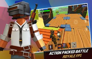 Grand Rocket Pixel Royale: FPS - Screenshot 1