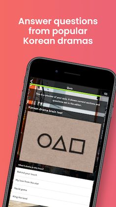 Korean Drama brain test - Screenshot 1