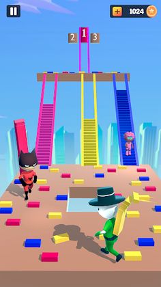 Bridge Run Race Master 3D - Screenshot 1
