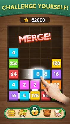 Merge Puzzle - Number Games - Screenshot 1