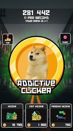 Crypto Clicker Doge Coin Idle - Screenshot 3