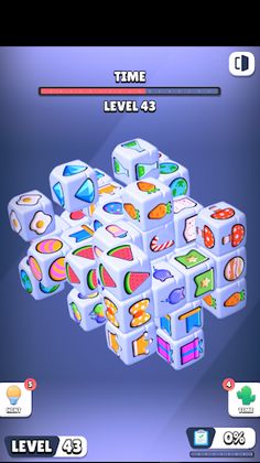 Match Double Cube 3D Online - Screenshot 4