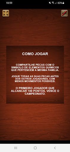 Dominó Químico - Screenshot 2