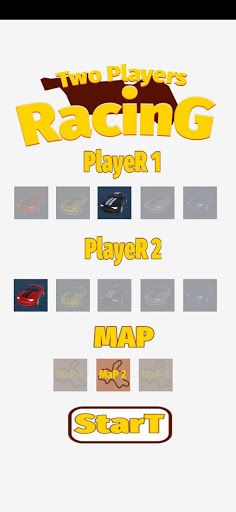 Two Player Car Racing 3D Speed - Screenshot 1