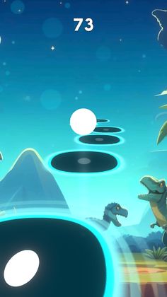 Jurassic Dino Ball Jump - Screenshot 3