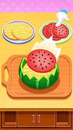 Make Melon Cake - Cooking game - Screenshot 1