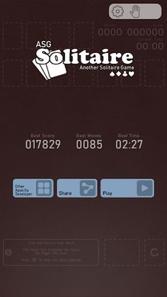 Solitaire - ASG - Screenshot 1