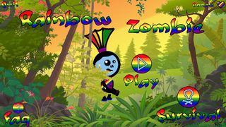 Rainbow Zombie - Screenshot 1