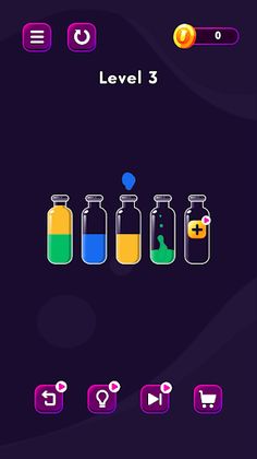 Slime Sort Color Puzzle - Screenshot 1