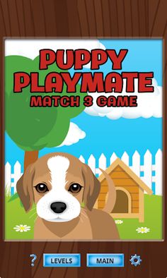 Puppy Playmate Match 3 Fun - Screenshot 1