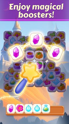 Witch Tile Match: magic puzzle - Screenshot 2