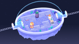 Cosmic Express - Screenshot 1