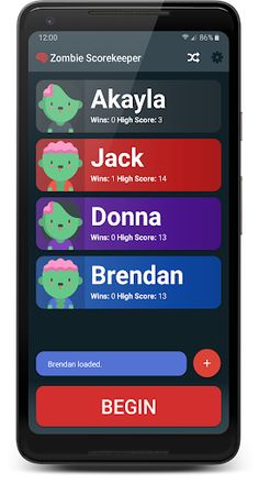 Zombie Scorekeeper 🧠 Zombie D - Screenshot 1