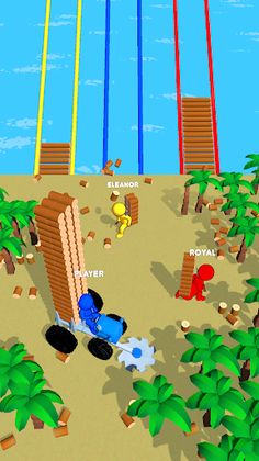 Cut Race: Lumber Bridge - Screenshot 3